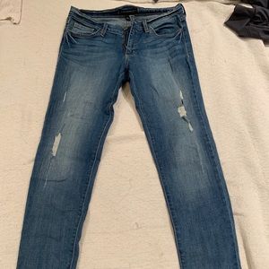 Flying monkeys skinny and stretchy ankle cut jeans